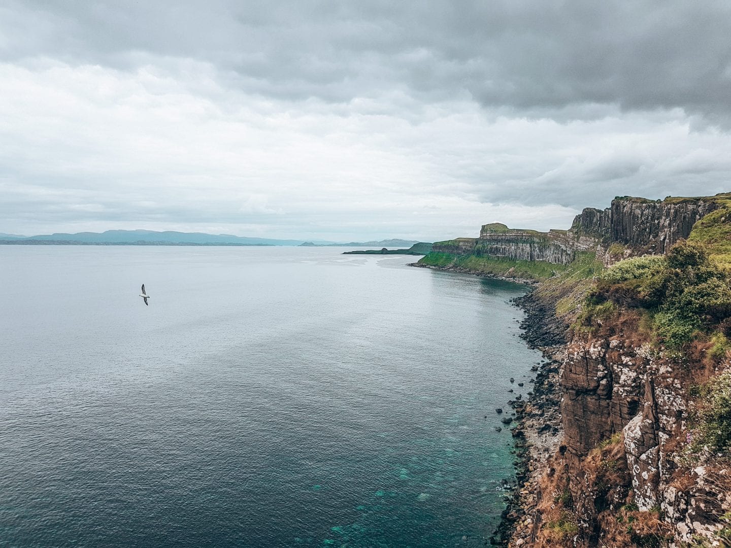 cliffs in scotland
