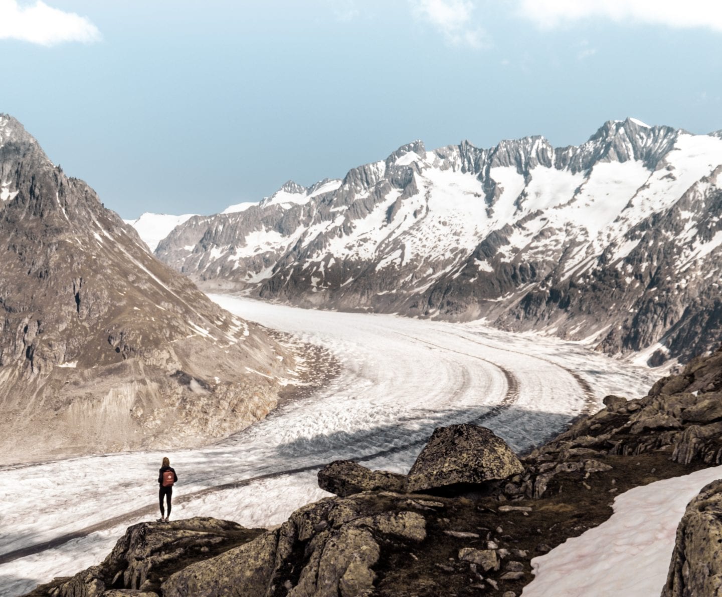 great aletsch glacier, wallis
